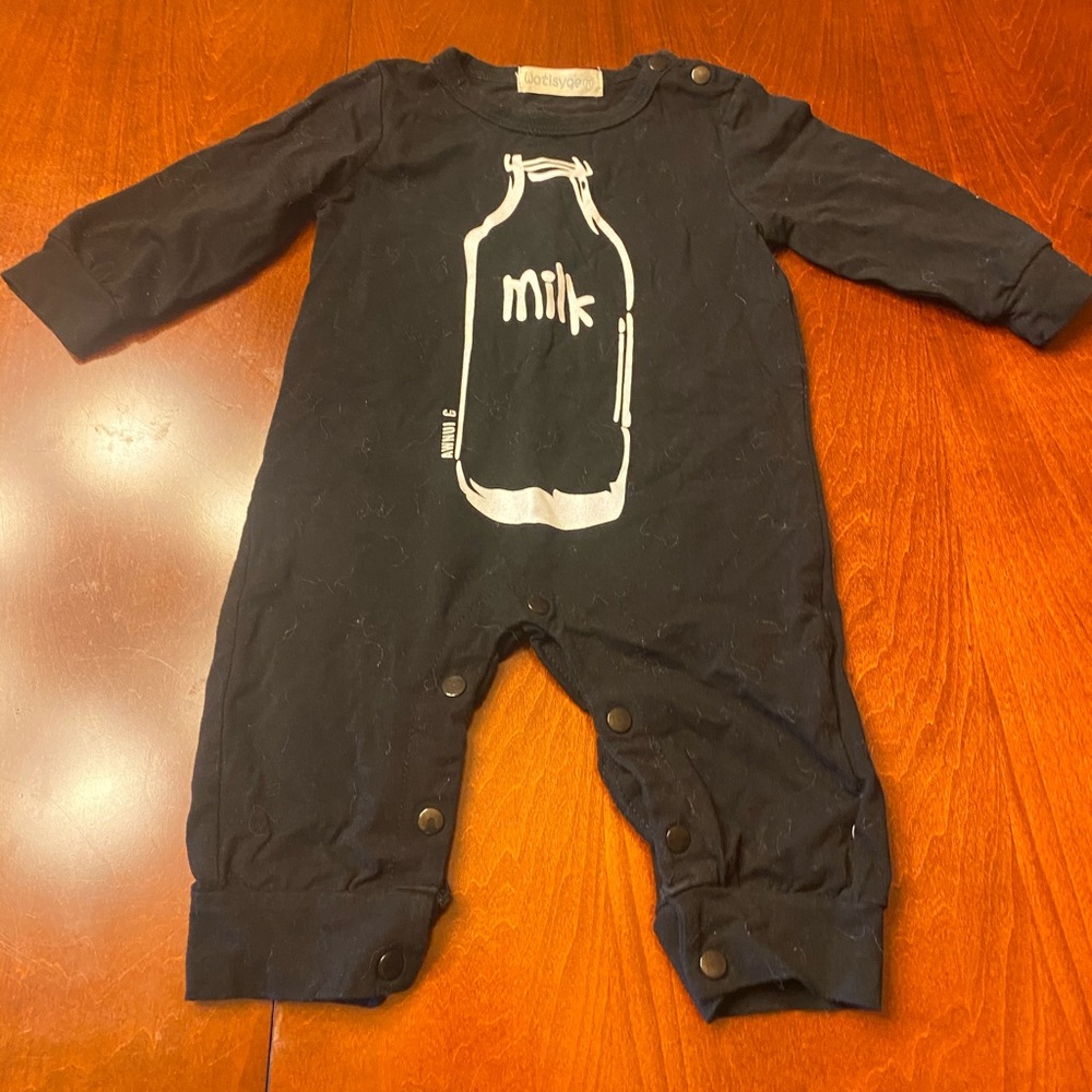 Milk onesie